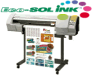 Lösemitteldrucker für Ihre Aufkleber, Sticker und Digitaldrucke. Roland VersaCAMM SP-300V und SP-300